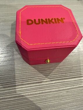 Dunkin' Pink Ring Box